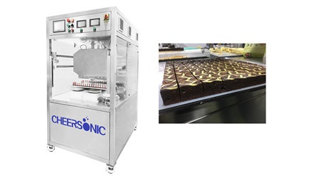 超声波切割布朗尼 - 糕点切割机 - 超音波切割机 - 杭州驰飞超声波