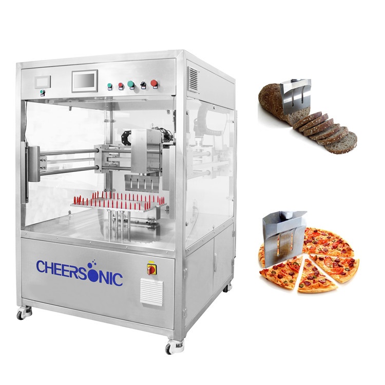 超声波切割馅饼 - 超音波蛋糕切割 - 杭州驰飞超声波