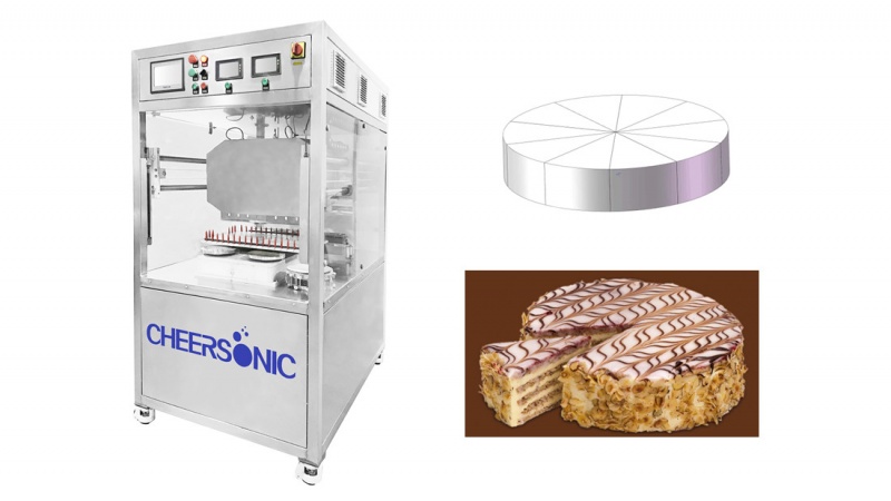 超声波双托盘蛋糕切割机 - 超声波双托盘切割机 - 杭州驰飞