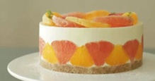 葡萄柚甜橙蛋糕 - 冰淇淋坚果蛋糕切片机 - 杭州驰飞超声波