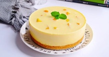 芒果慕斯蛋糕 - 芒果慕斯蛋糕怎么切割 - 蛋糕切片器 - 杭州驰飞