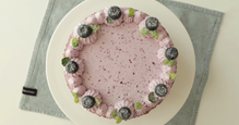 蓝莓奶油蛋糕 - 奶油蛋糕怎么切割 - 蛋糕切片器 - 杭州驰飞